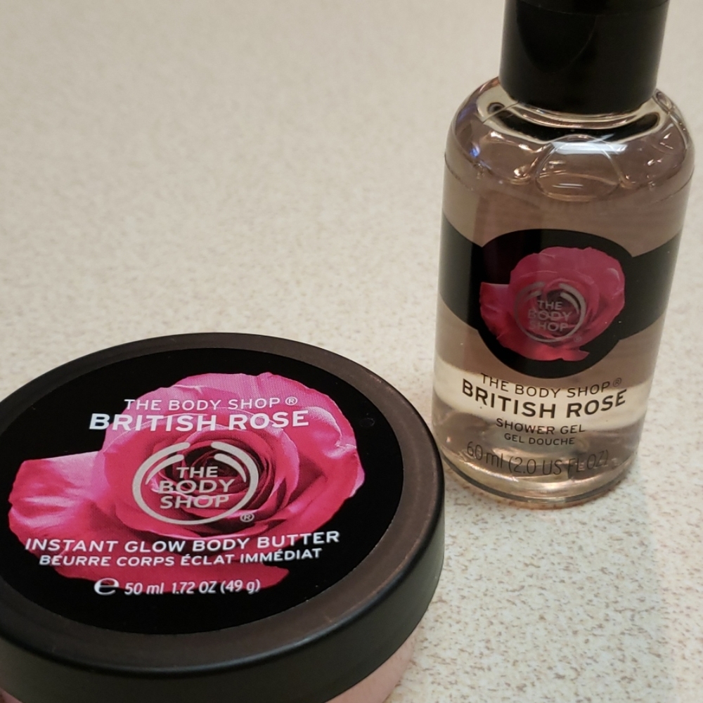 The Body Shop British Rose 2 pc set